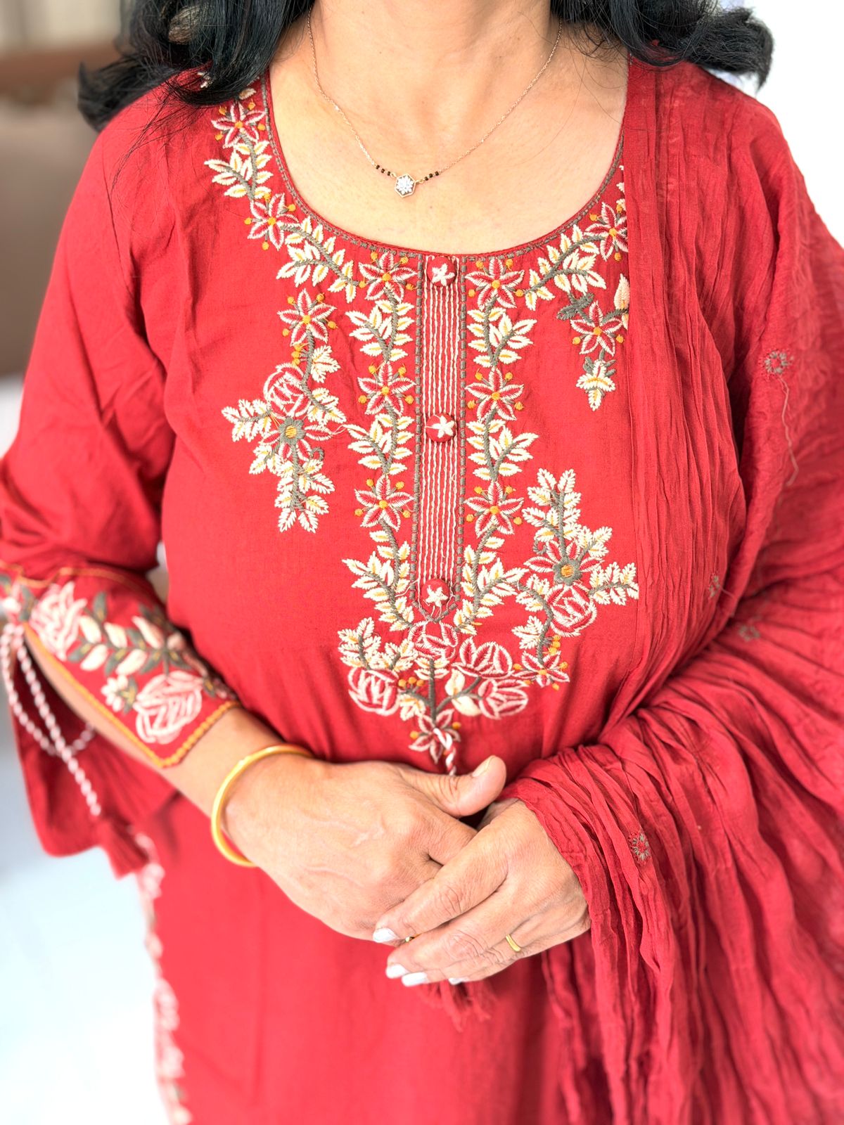 Kurti Pant Set-240201