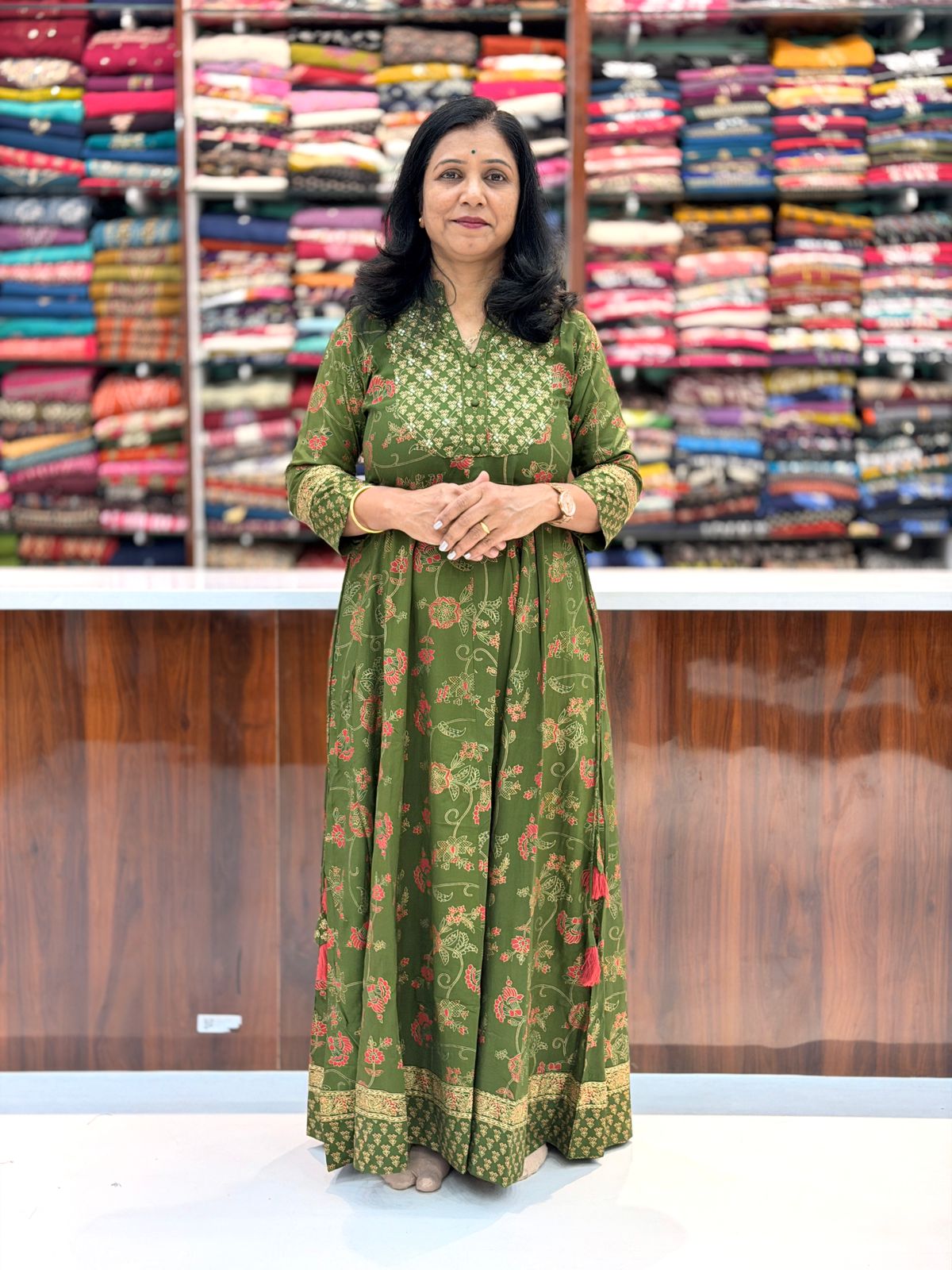 One Piece Anarkali Long-190202