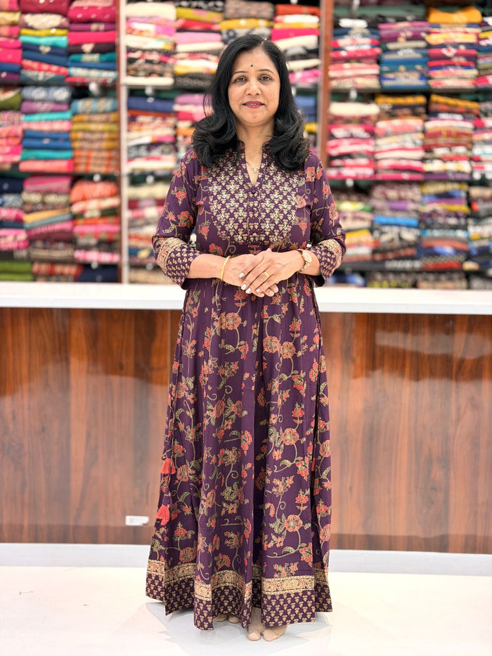 One Piece Anarkali Long-190201