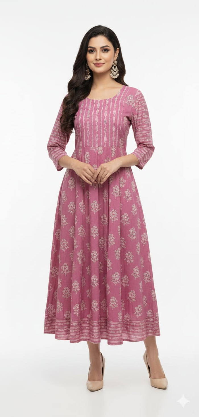 Feeding One Piece Anarkali-180201