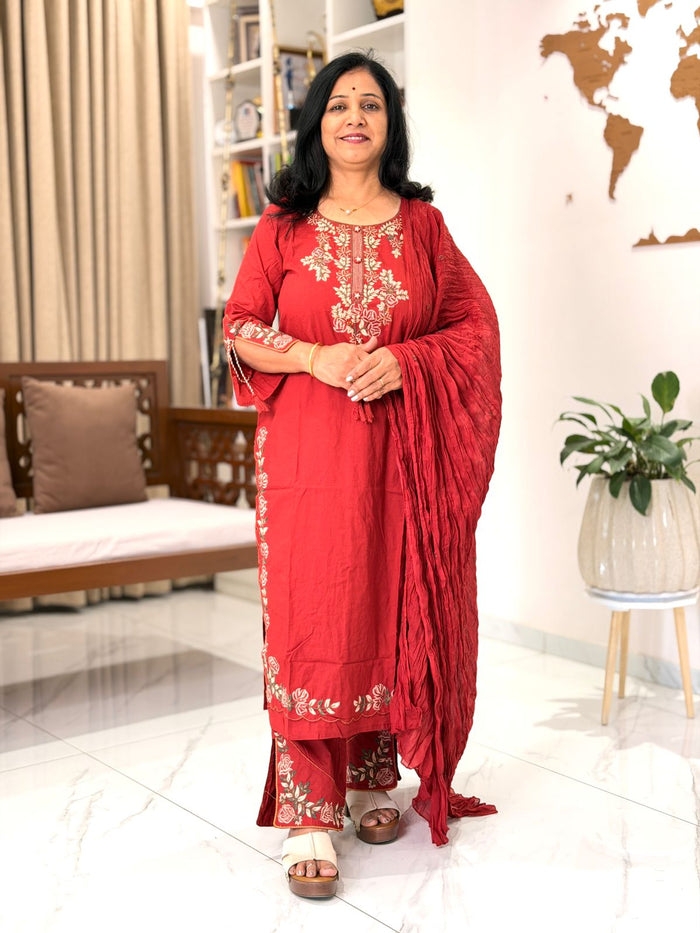 Kurti Pant Set-240201