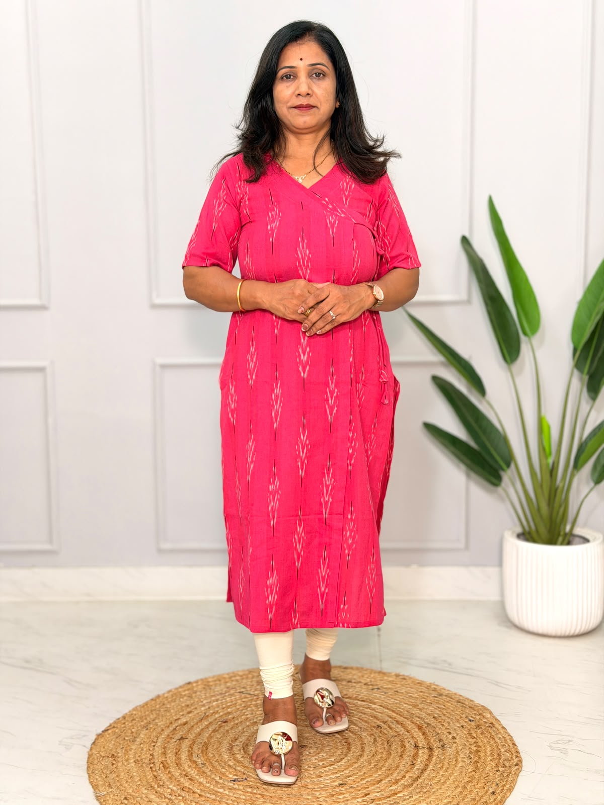 Ikkat Kurti Long 100601