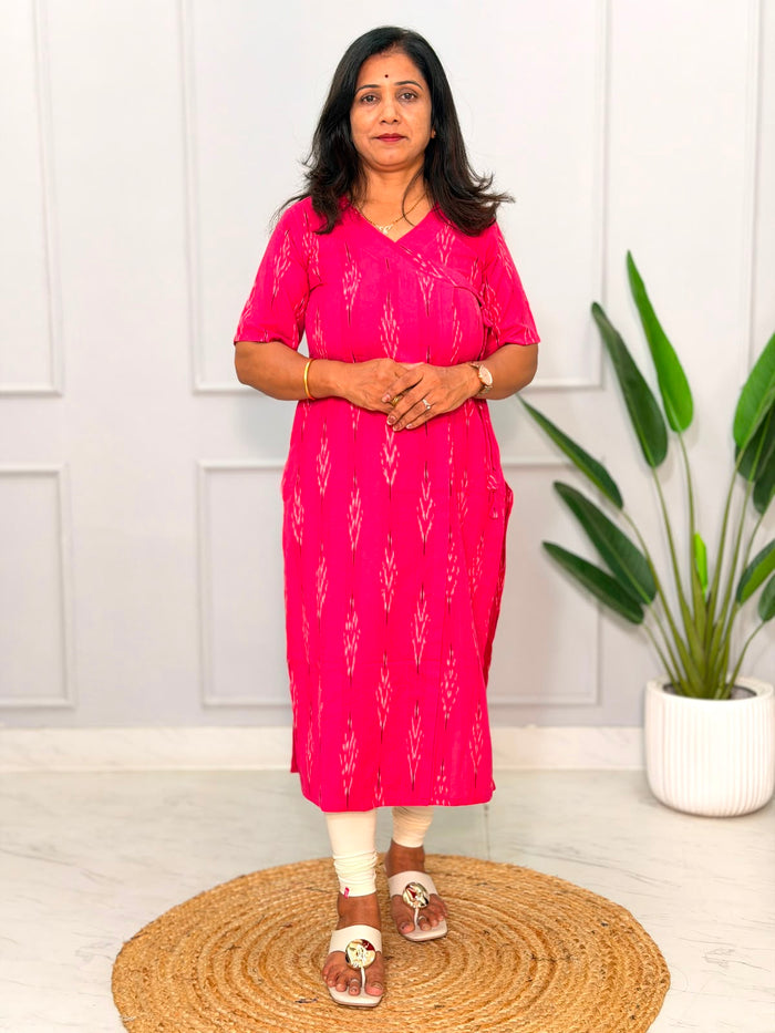Ikkat Kurti Long 100601