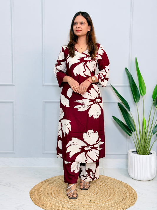 V-neck Cord Set-V2 2026