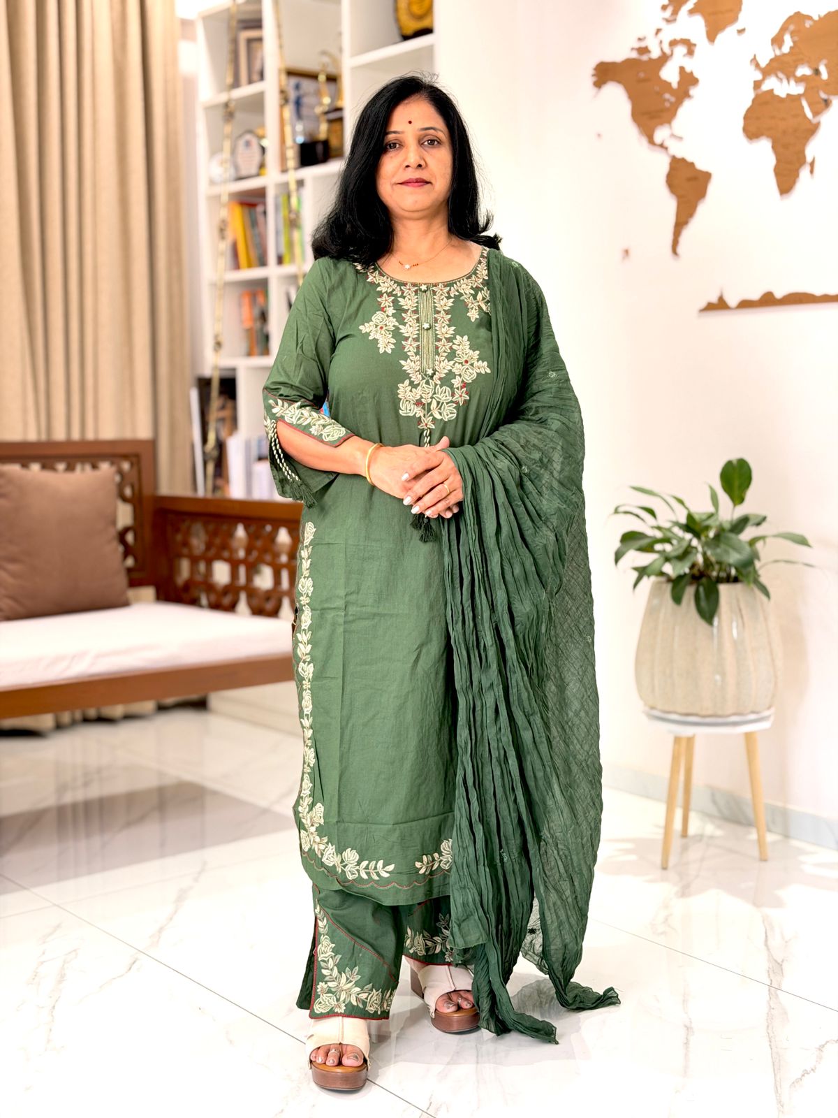 Kurti Pant Set-240202