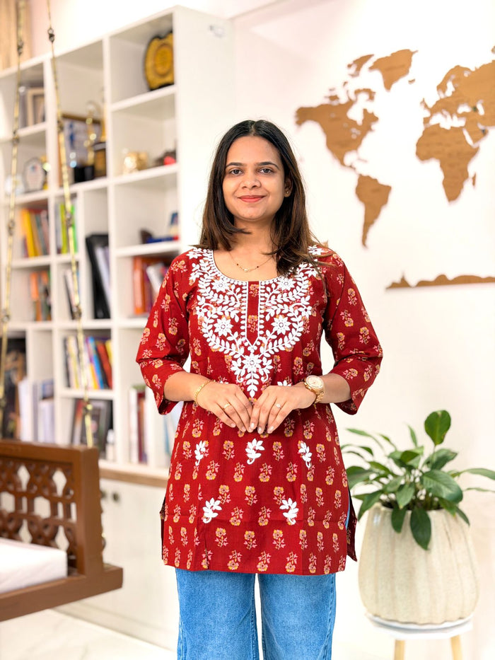 Short Kurti Lakhnavi-280202