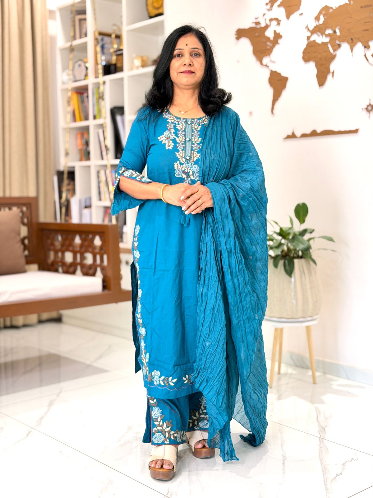 Kurti Pant Set-240203