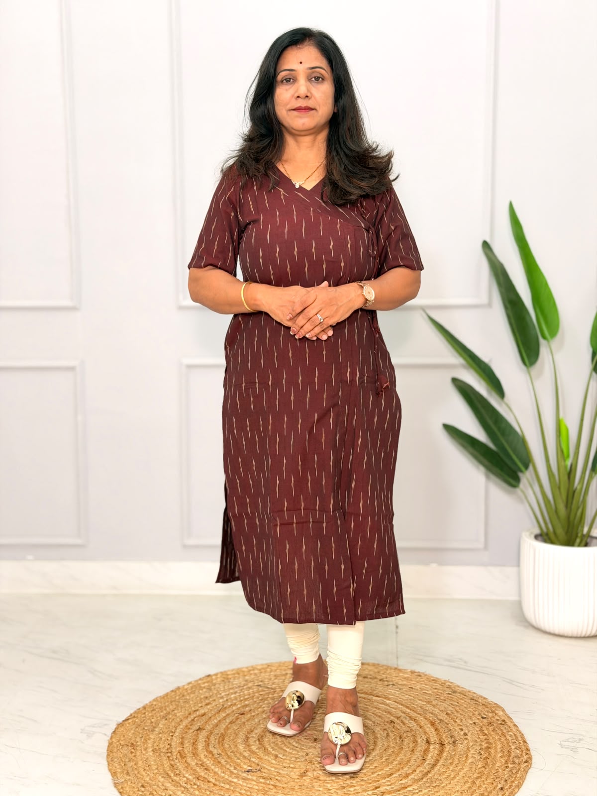 Ikkat Kurti Long 100602