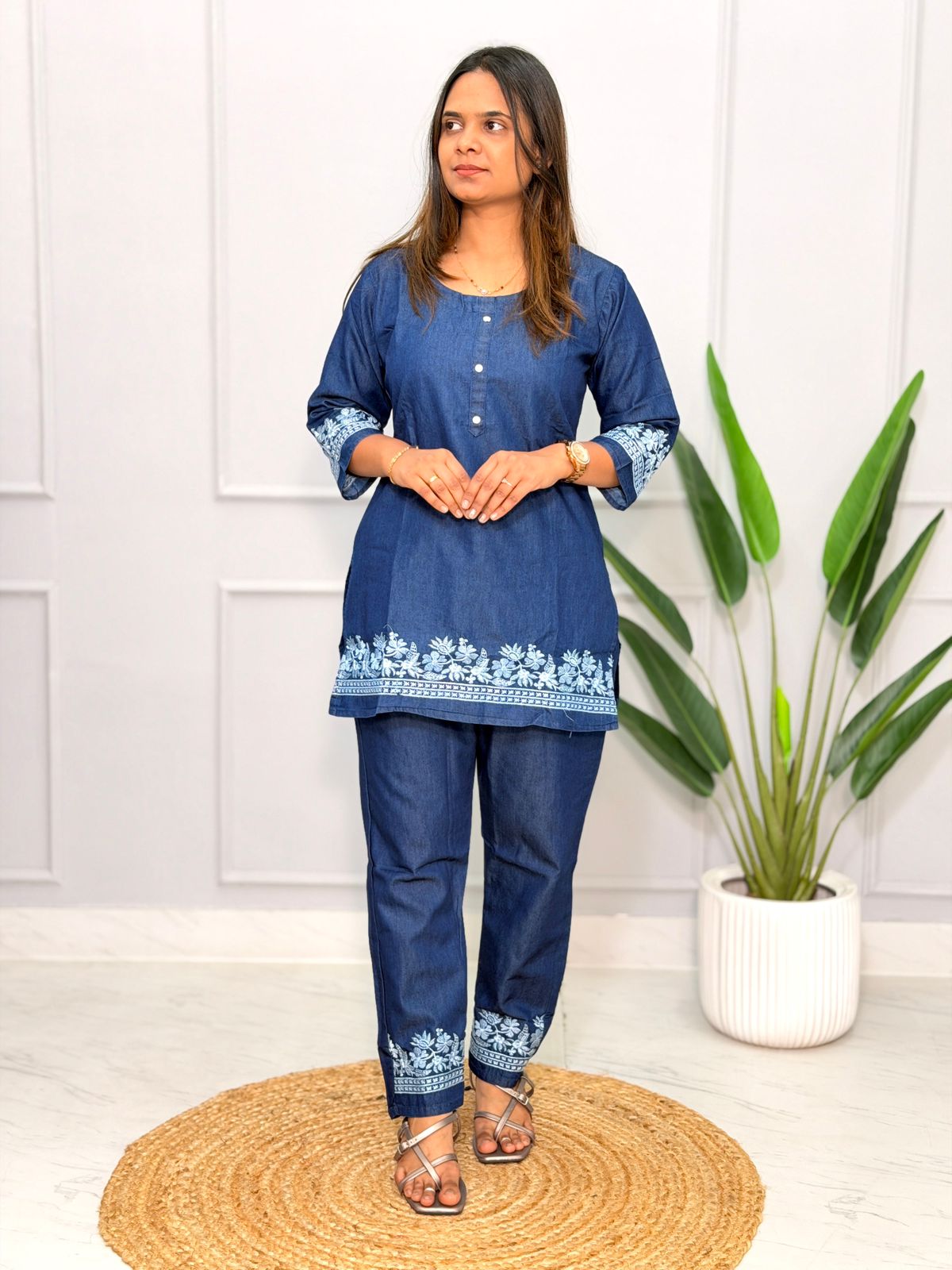 Denim Cord Set 230504