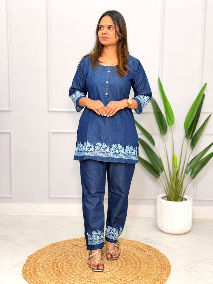 Denim Cord Set 230504
