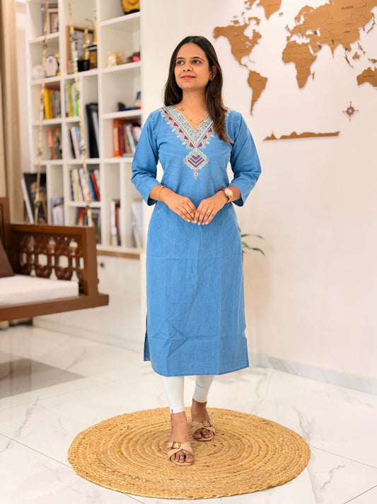 Denim Kurti-06