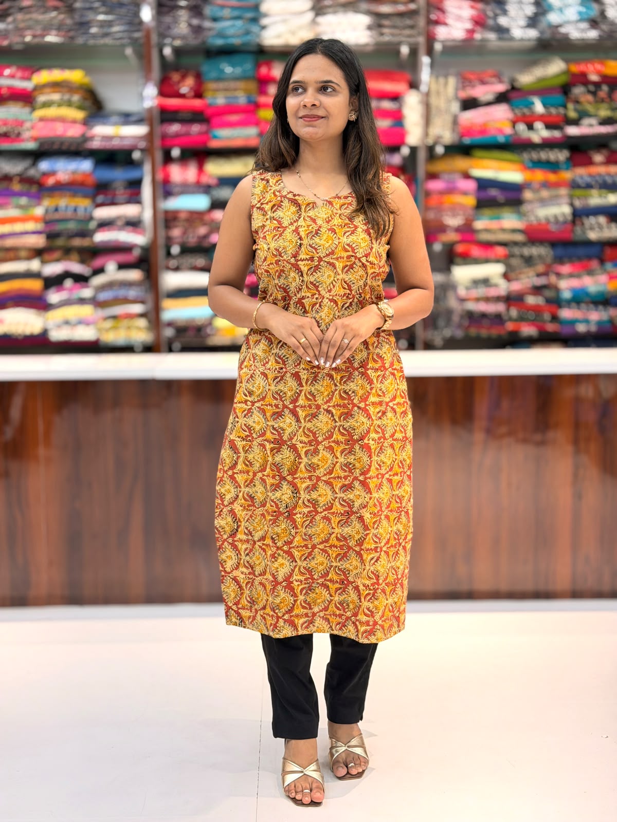 Kalamkari Kurti 290705