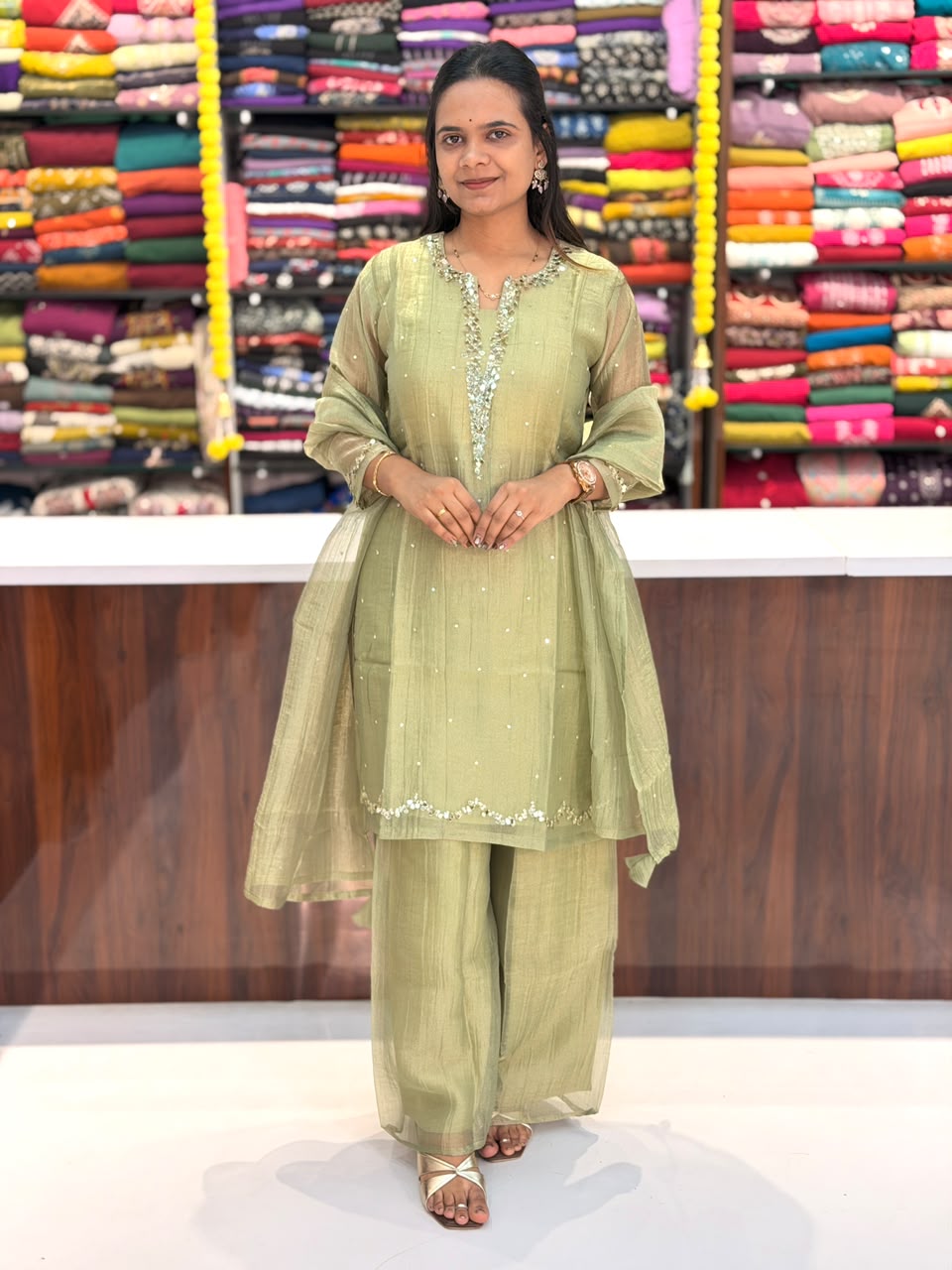 Kurti Pant Set 231006