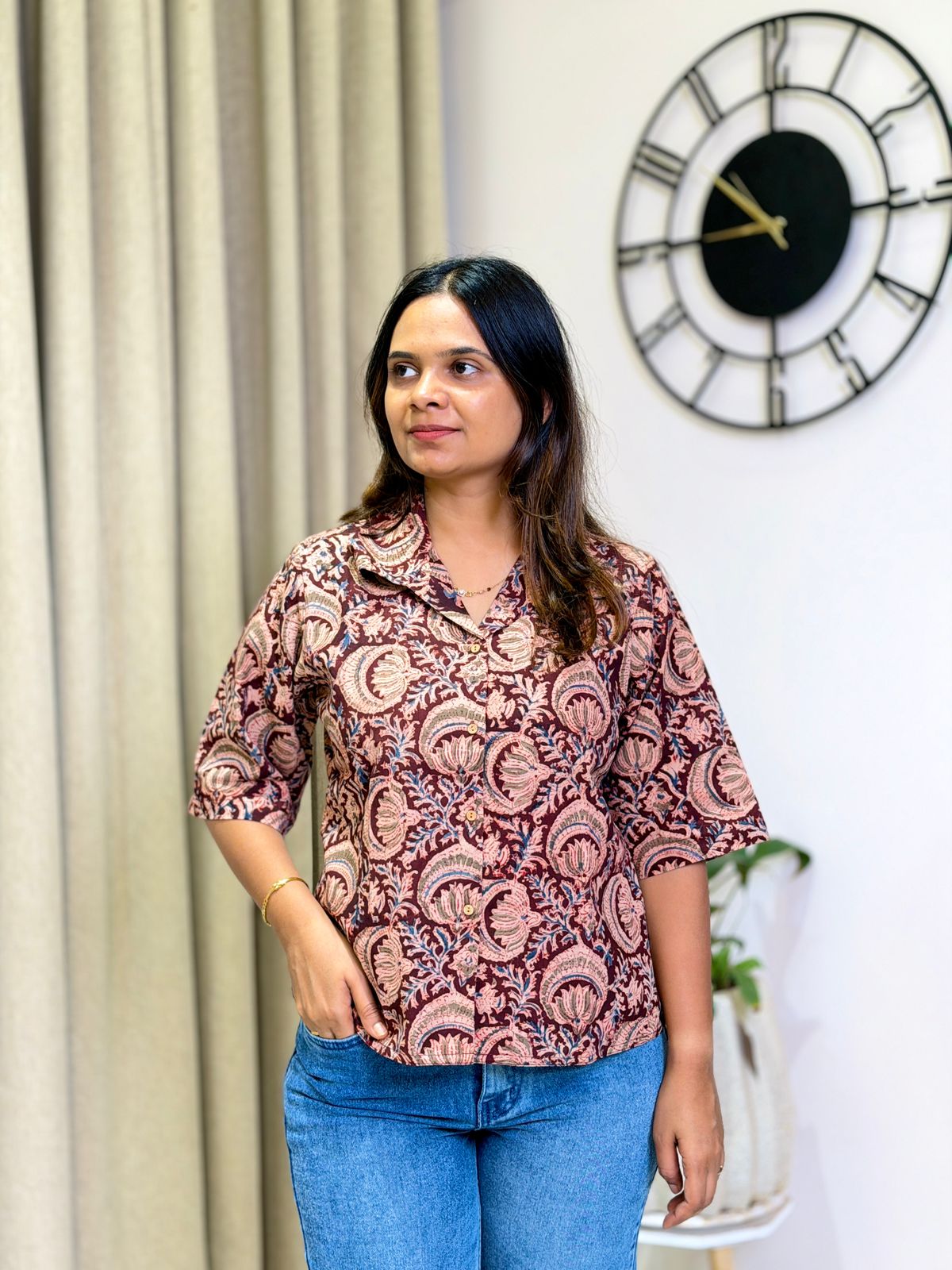 Kalamkari Shirts 290607