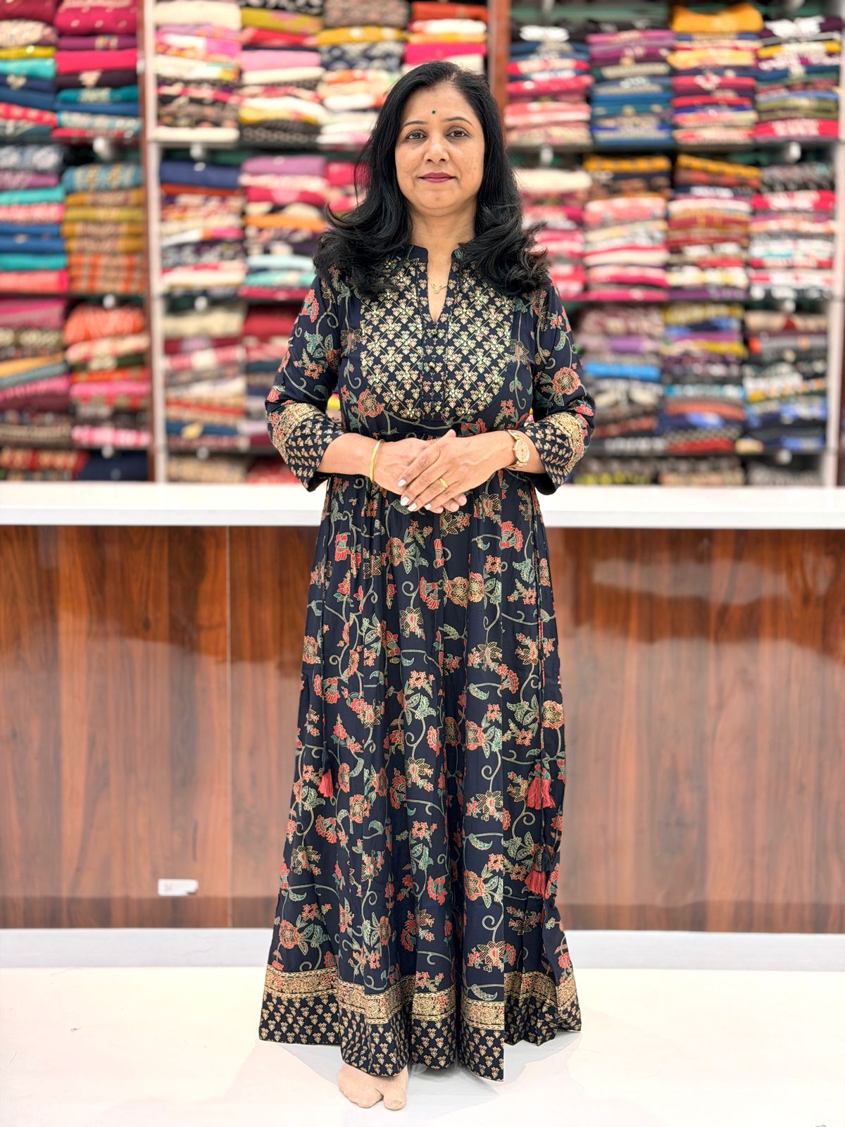 One Piece Anarkali Long-190205