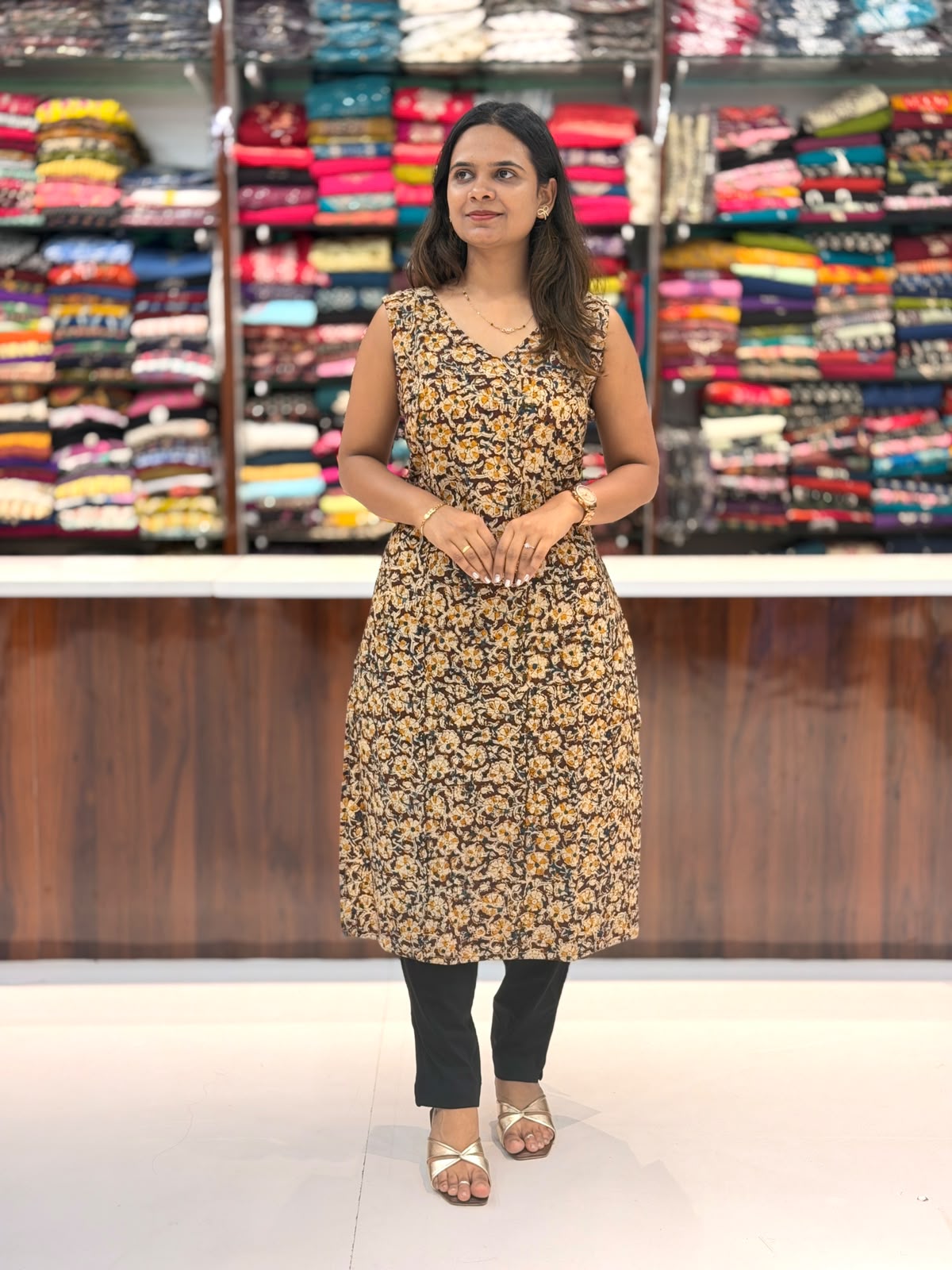 Kalamkari Kurti 290708
