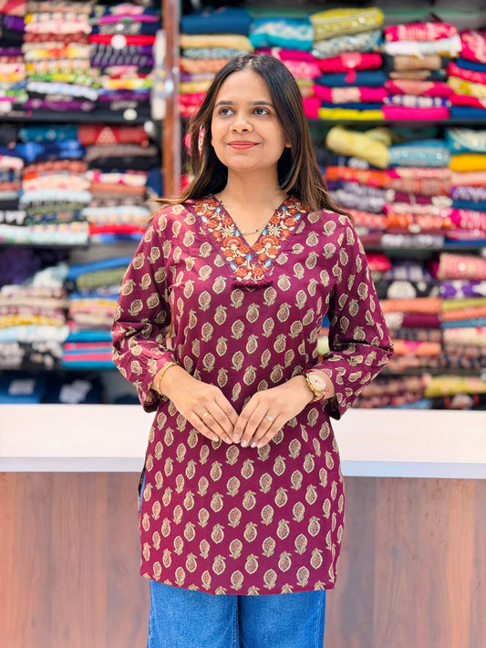 Short Kurti Cotton 0502-N9