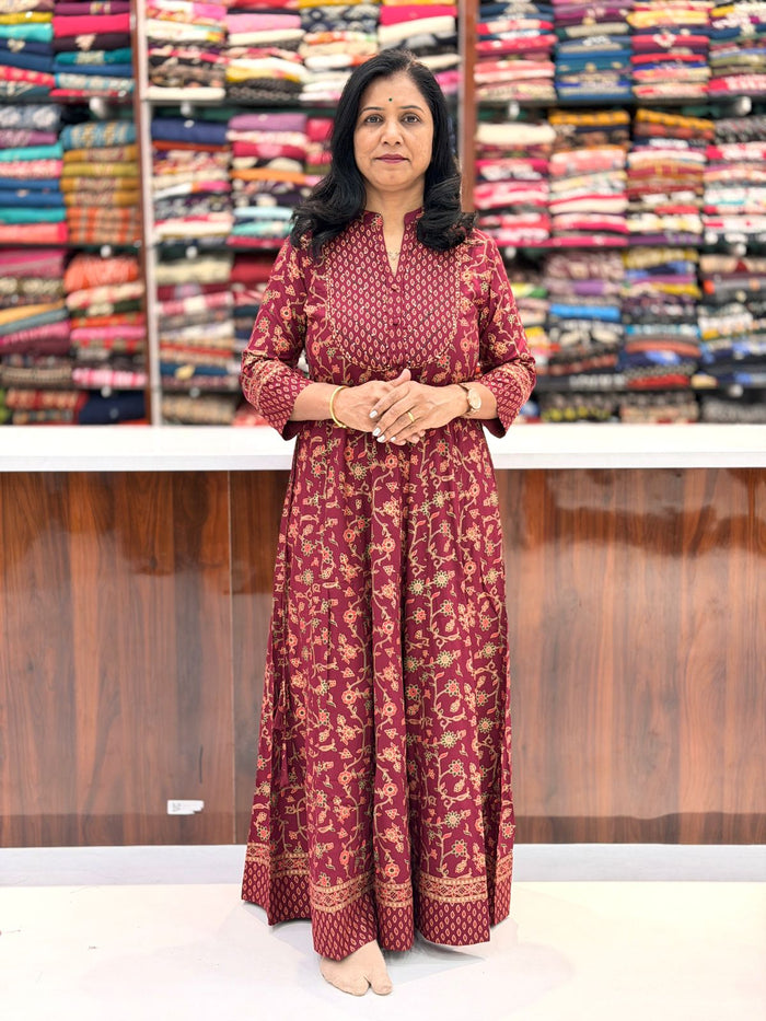 One Piece Anarkali Long-190203