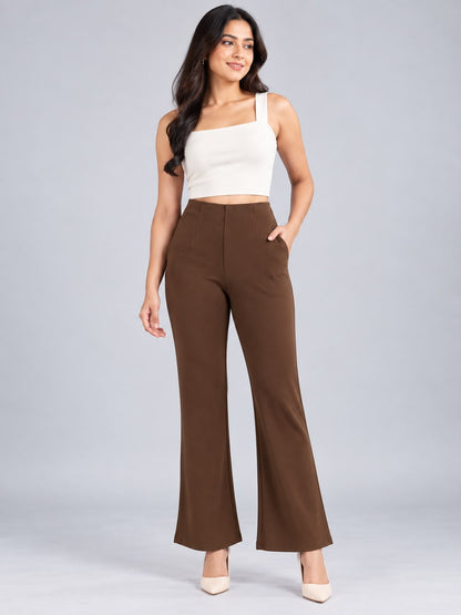 Korean Pant Brown Colour