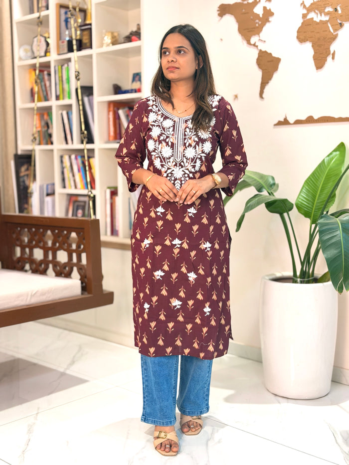 Lakhnavi Long Kurti 140304
