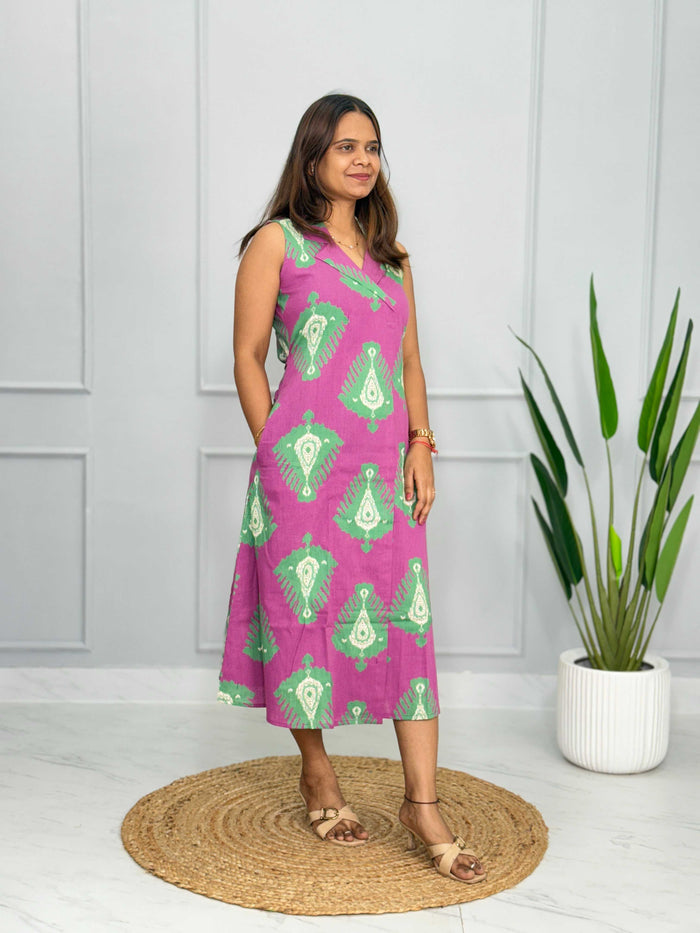 One Piece Short Pink (Blazer Neck)