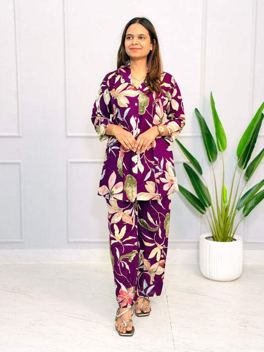 Short Cord Sets Rayon-Z1