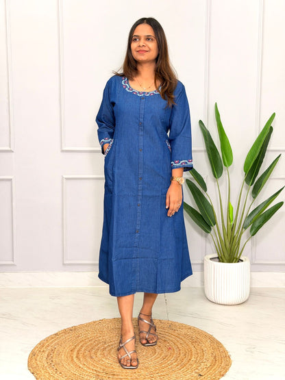 Denim One Piece-230202