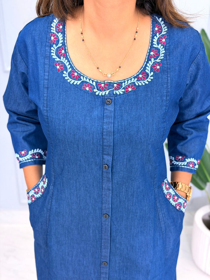 Denim One Piece-230202