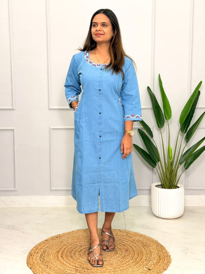 Denim One Piece-230201