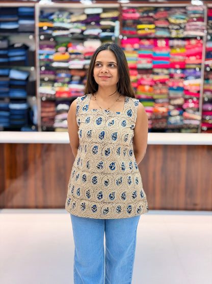 Kalamkari Short Kurti Combo-03