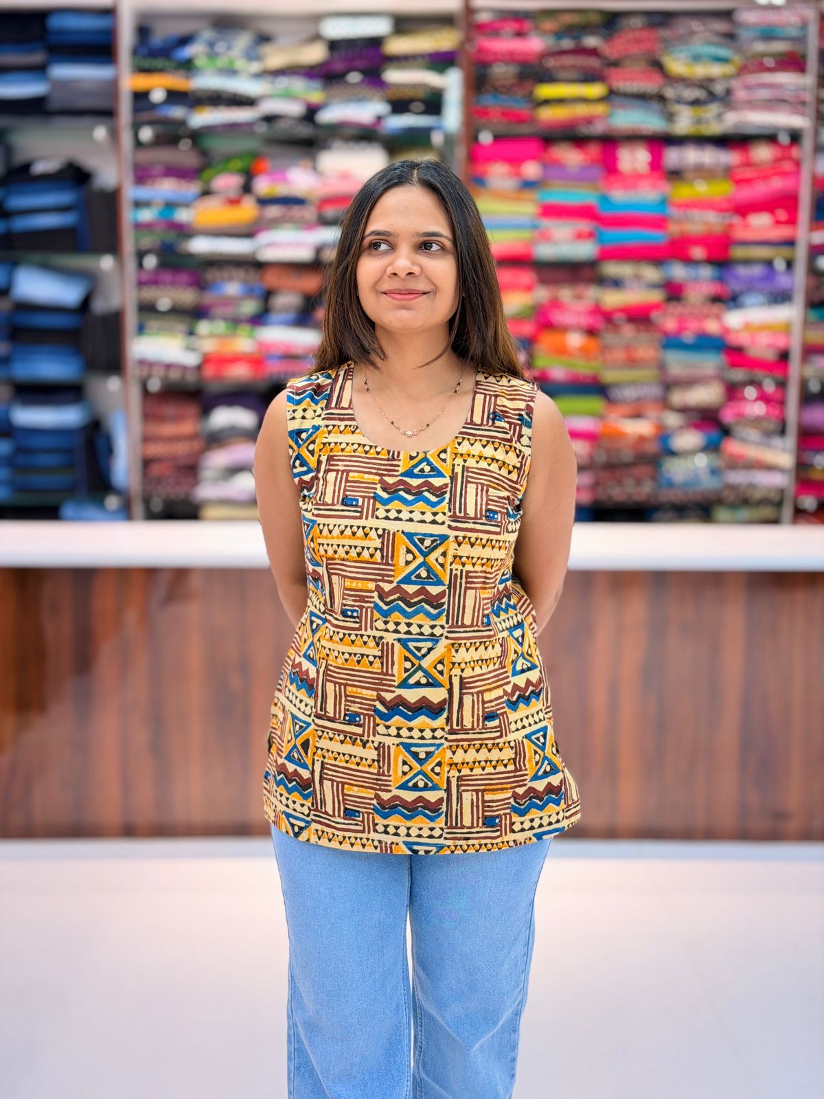 Kalamkari Short Kurti Combo-03