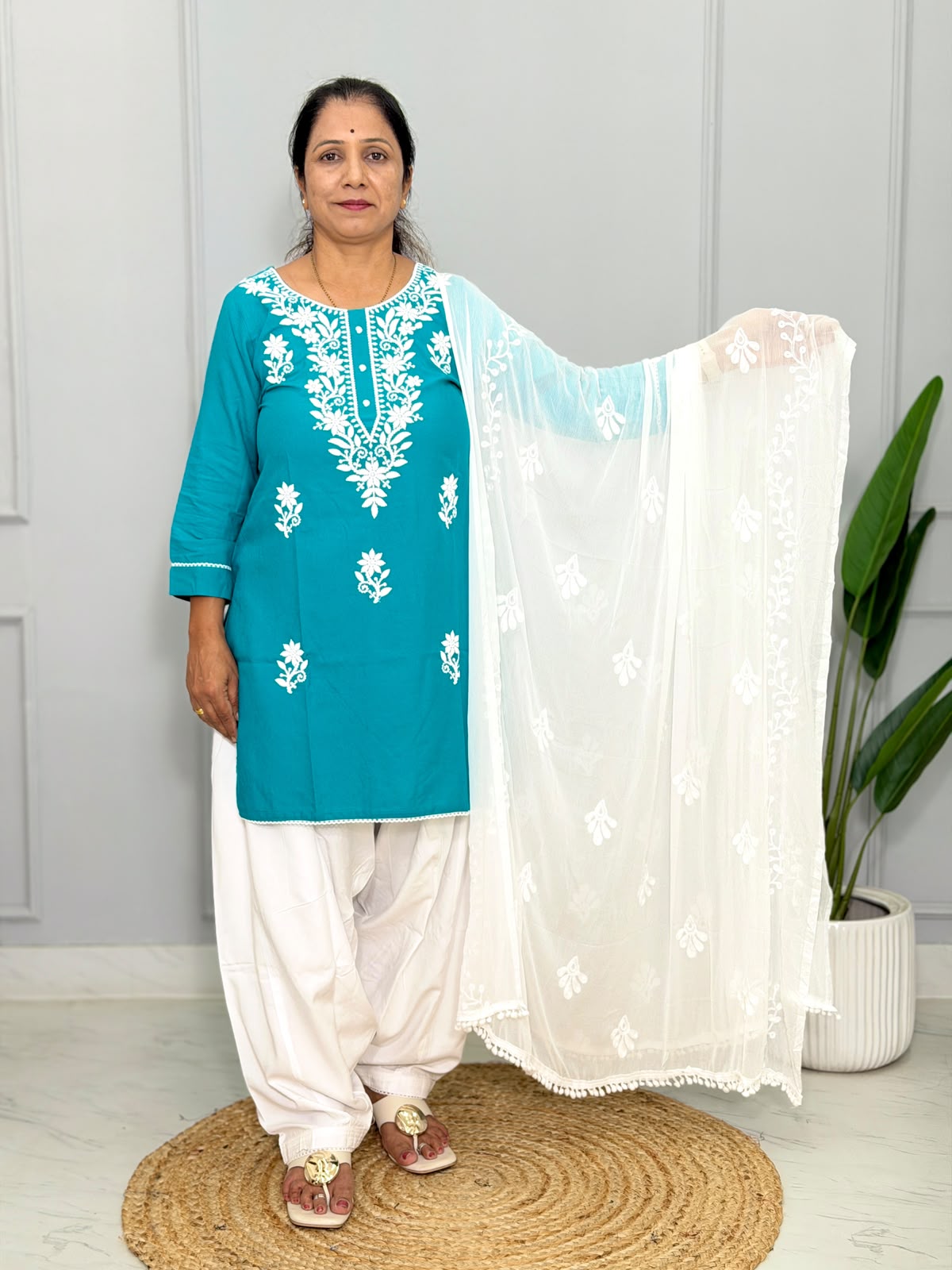 Lakhnavi Pant Set 110704