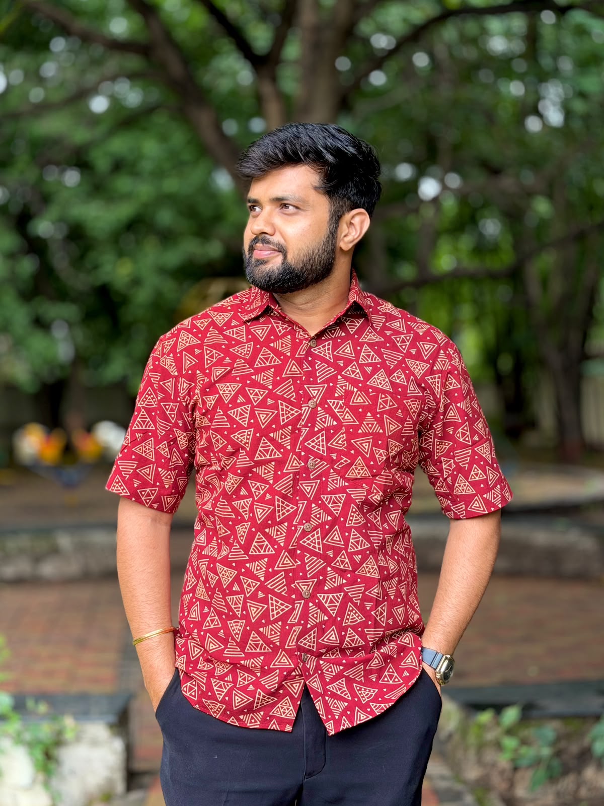 Combo Mens Shirts + Ladies Short Kurti 2107