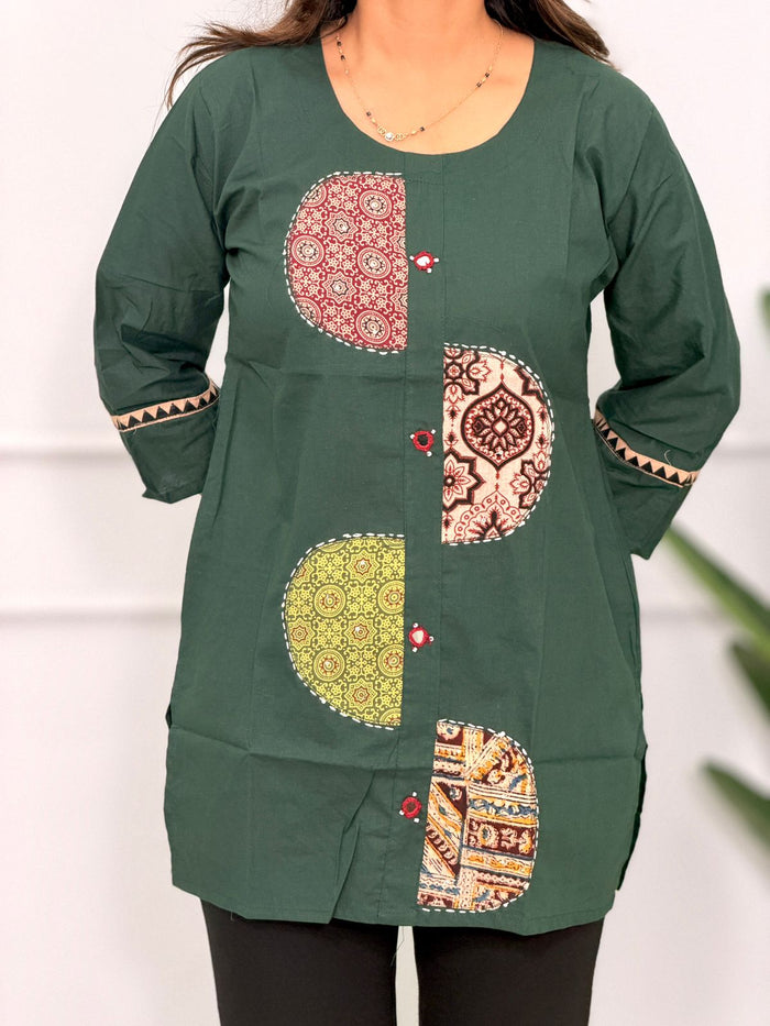 Patch Short Kurti 010905