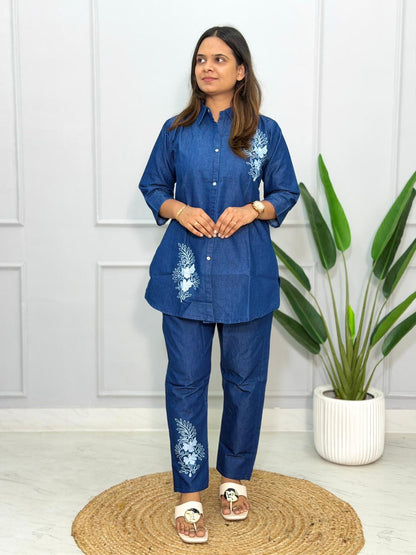 Denim Cord Set 230502