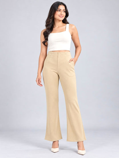 Korean Pant Cream Colour